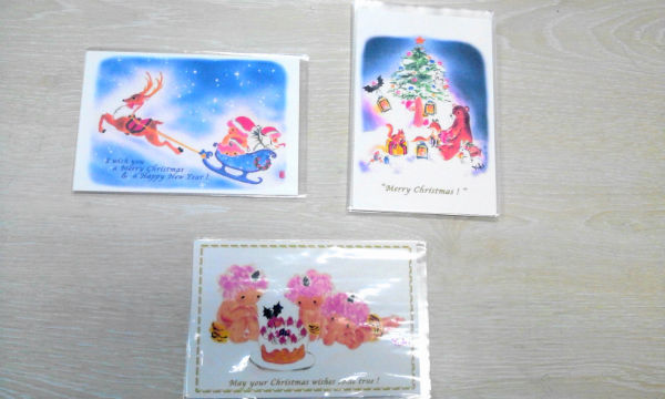 クリスマスに絵を飾ろう - 大阪の水墨画・墨彩画教室なら、玉麗会